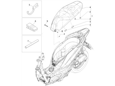 Σέλα/Καθίσματα - Εργαλειοθήκη